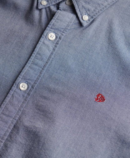 Classic Oxford Long Sleeve Shirt | Ocean Navy Chambray