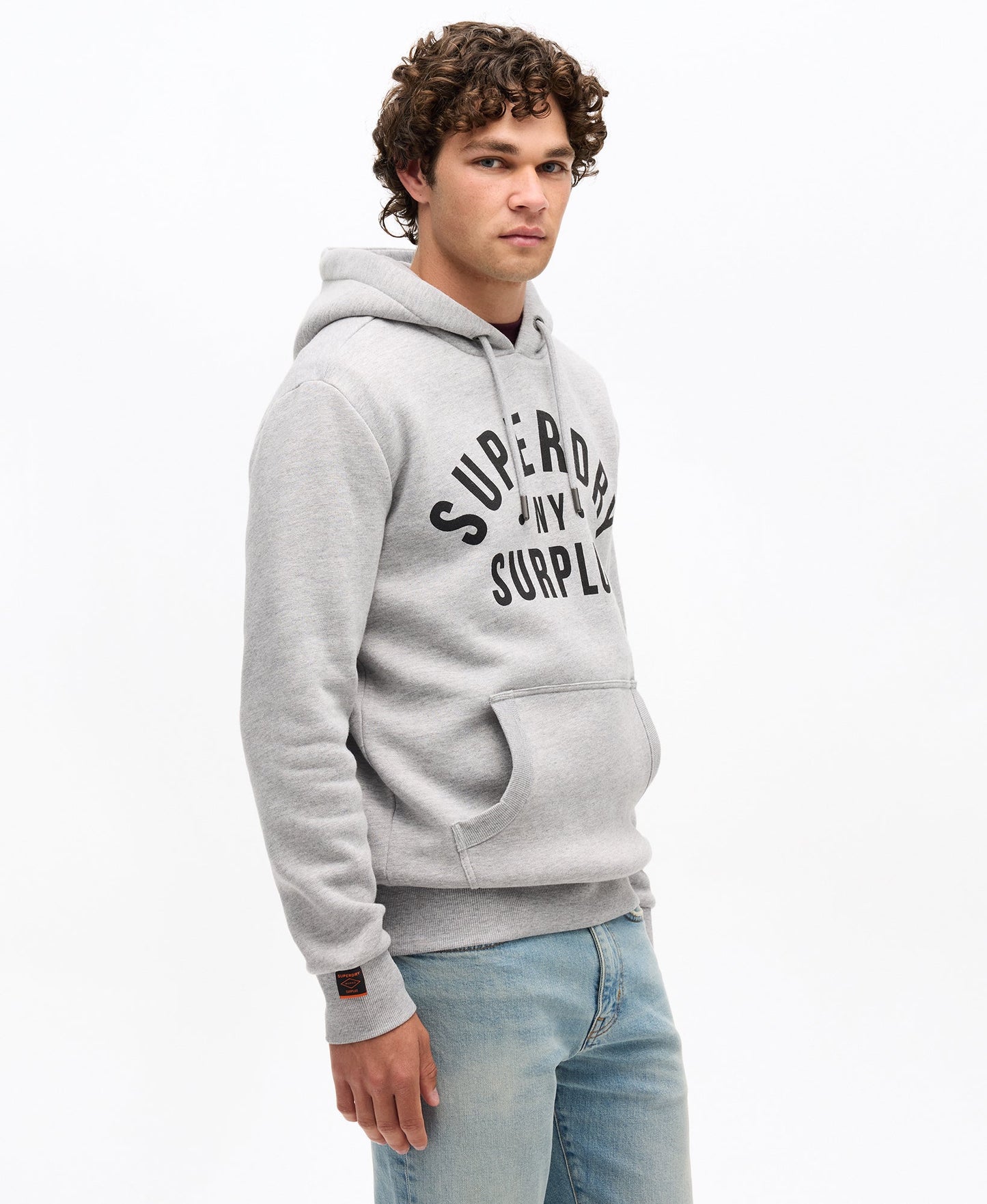 Surplus Graphic Hoodie | Surplus Grey Grindle
