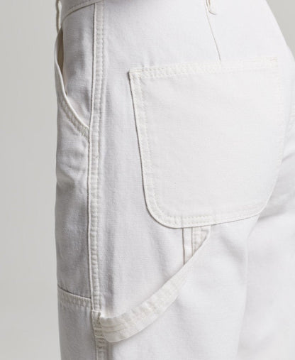 High Rise Carpenter Pants | Ecru 30