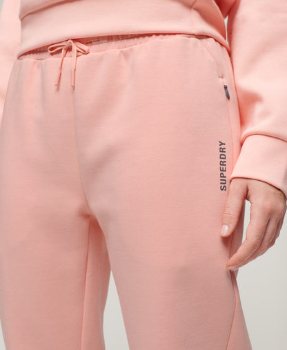Sports Tech Slim Joggers | Peach Pearl Pink