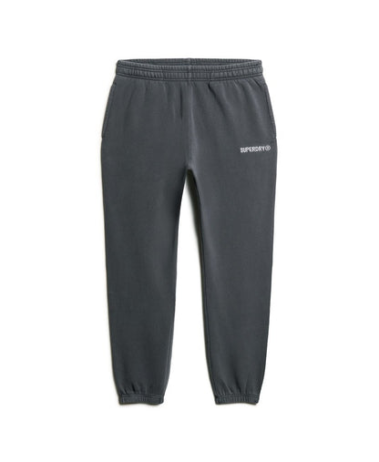 Micro Logo Graphic Jogger | Ebony