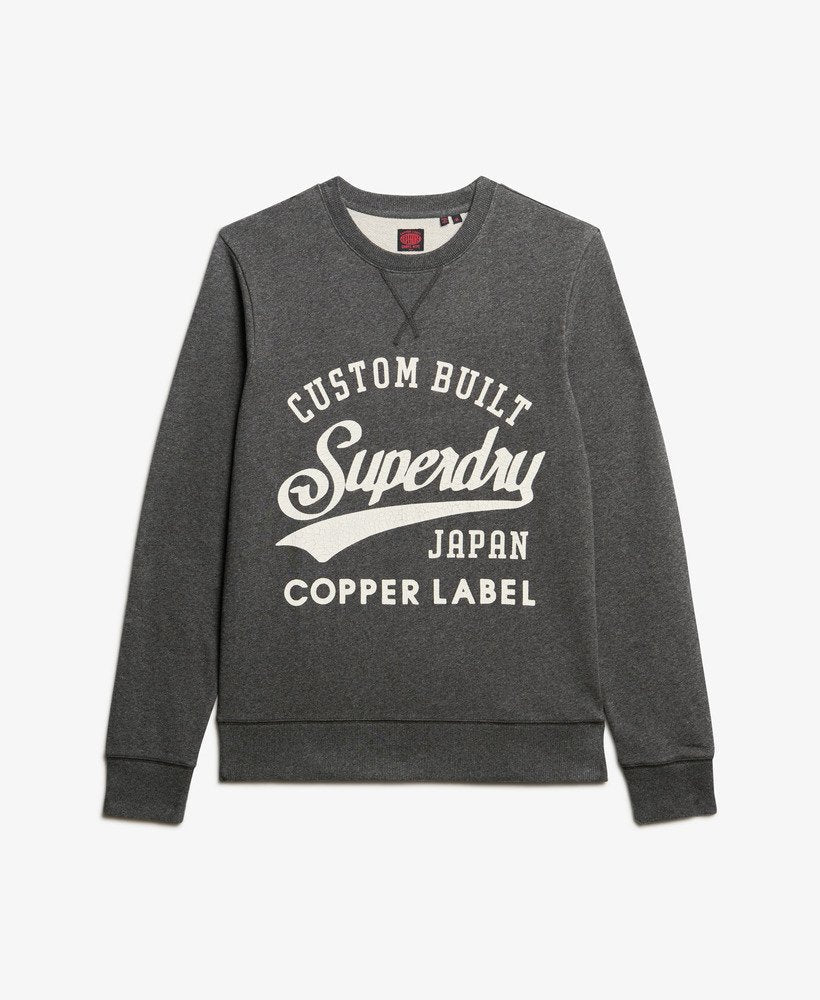 Copper Label Graphic Crew | Surplus Gravel Grey Grit