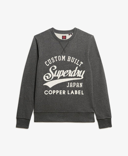 Copper Label Graphic Crew | Surplus Gravel Grey Grit