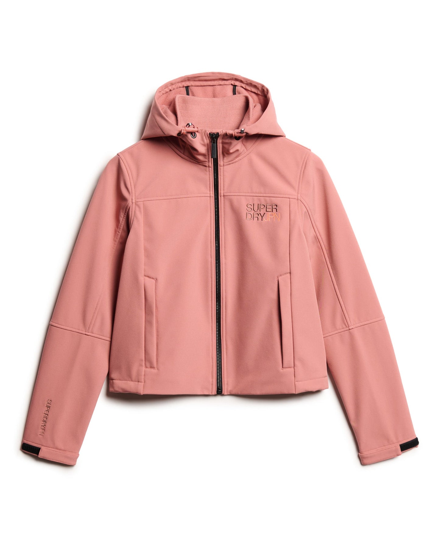 Hooded Softshell Trekker Slim Fit Jacket | Withered Rose