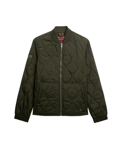 Surplus Quilted Liner Slim Fit Jacket | Surplus Goods Olive Green