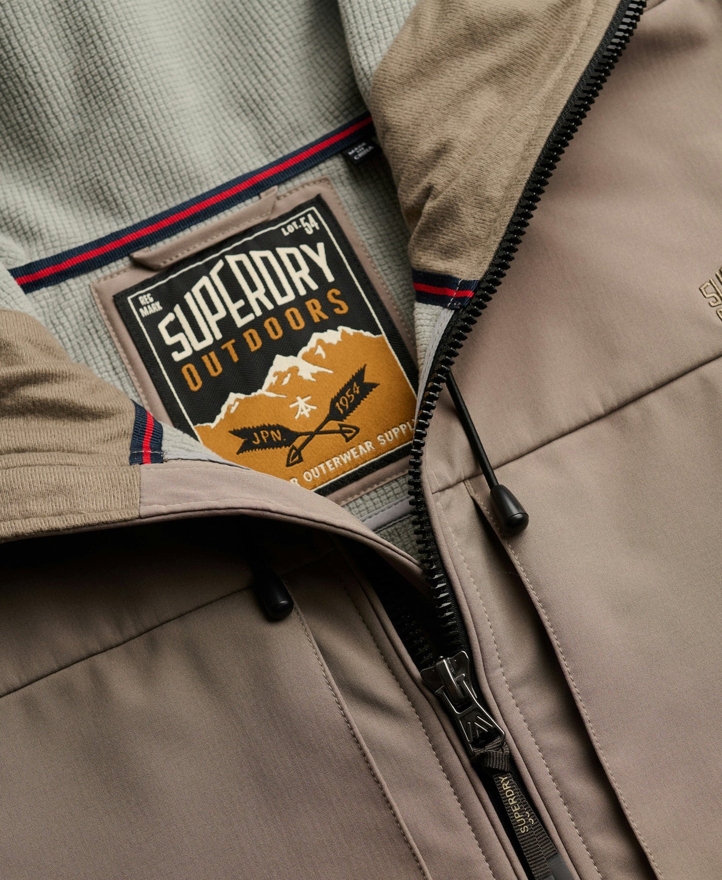 Hooded Softshell Trekker Jacket | Fort Taupe