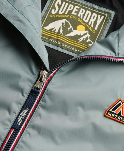 Essential Tri Windbreaker Jacket | Slate Grey