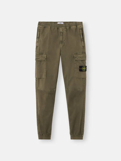 3100033 STRETCH ORGANIC BROKEN TWILL COTTON 'OLD' EFFECT