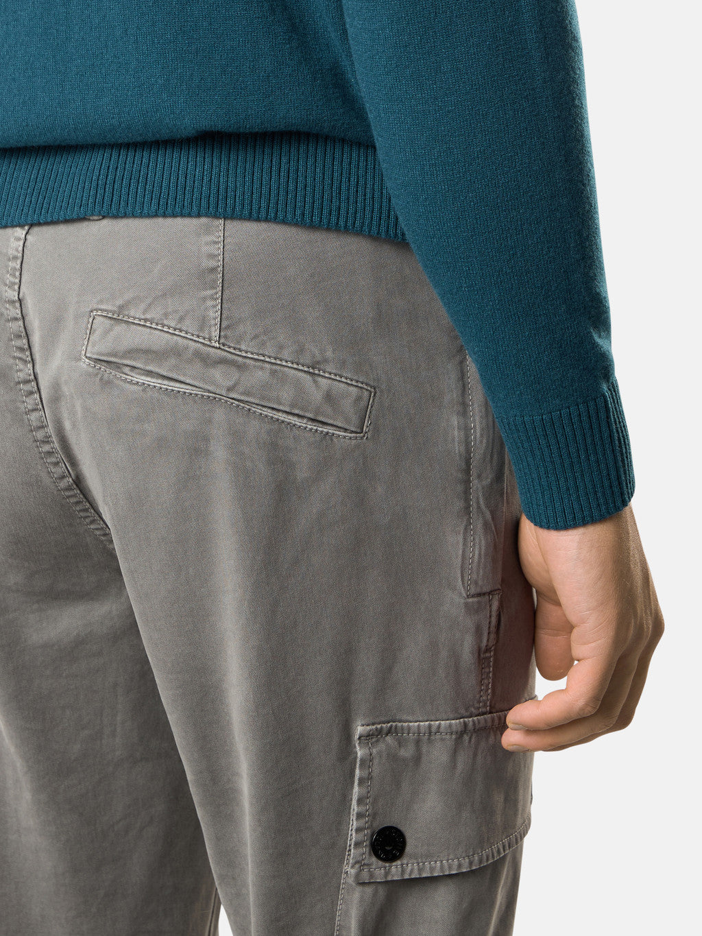 3100034 STRETCH ORGANIC BROKEN TWILL COTTON 'OLD' EFFECT