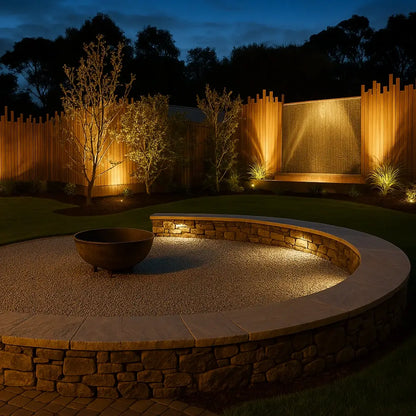 Solar Powered Landscape Spotlight