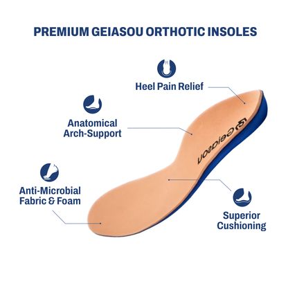 (Limited Time 49% Discount Event) Men's Orthopedic Arch Support Wide Toe Snow Boots Comfortable Waterproof Non-slip Warm Work Shoes