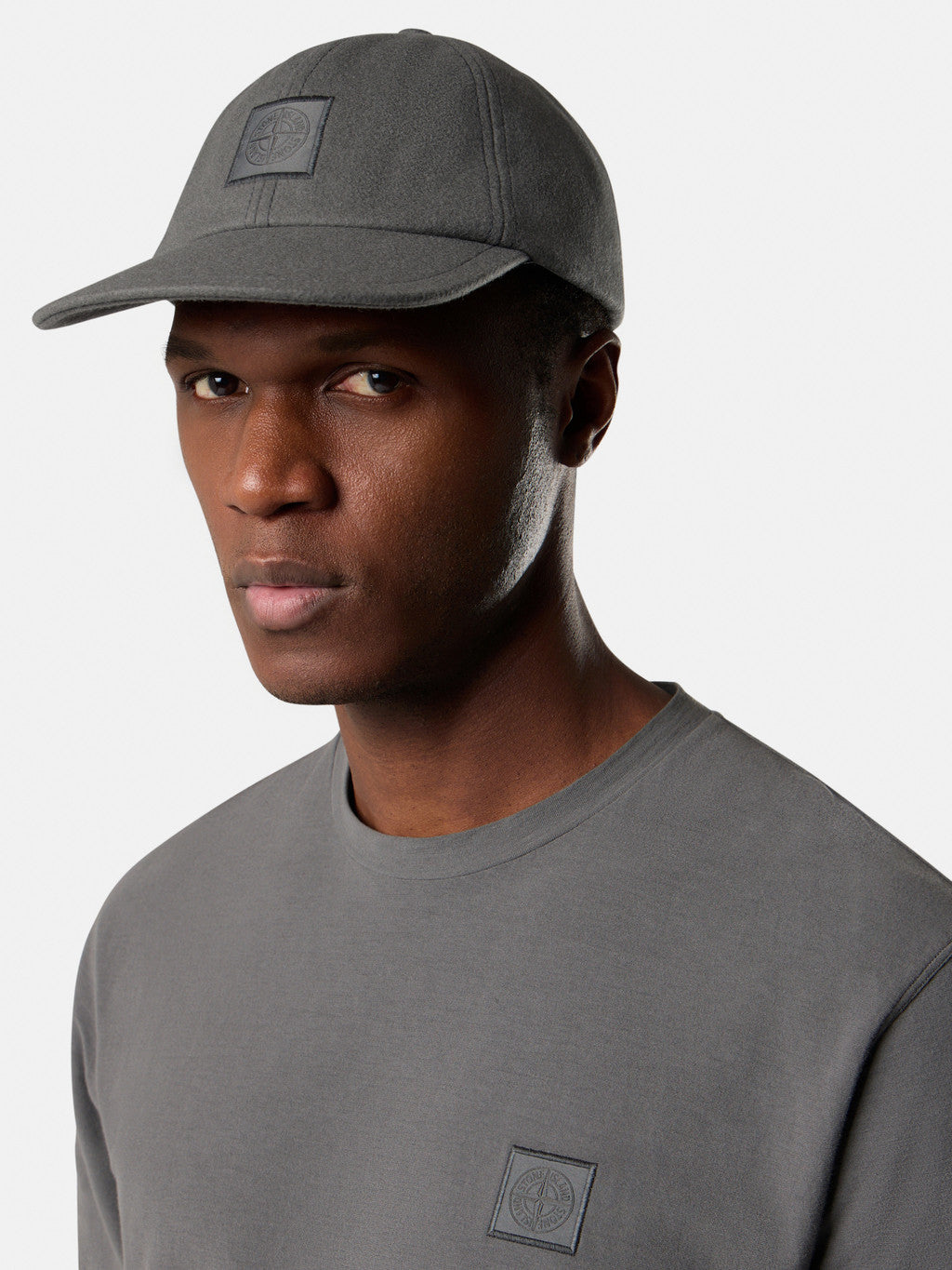 9100017 WOOL NYLON FLANNEL_STONE ISLAND GHOST