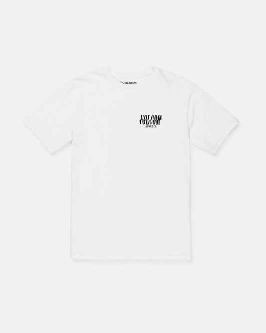 Little Boys Scrambled Channel Short Sleeve Tee