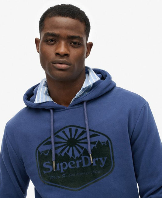 Superdry Sun Hoodie | Frontier Blue