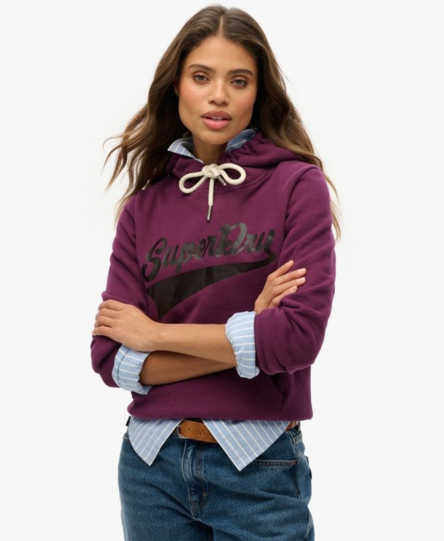 Super Athletics Hoodie | Aubergine Purple