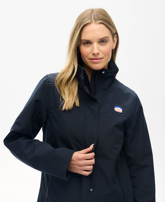 Non Hooded Shell Jacket | Eclipse Navy