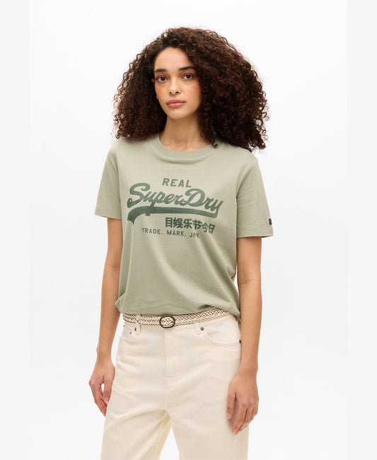 Vintage Logo Relaxed Tee | Seagrass Green