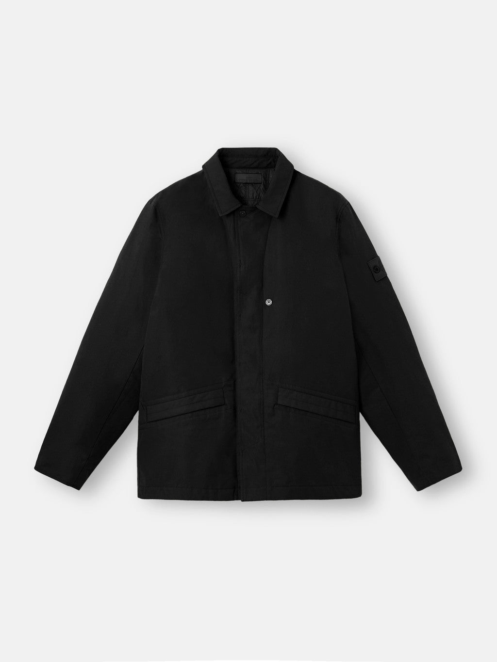A100001 WEATHERPROOF COTTON CANVAS_STONE ISLAND GHOST