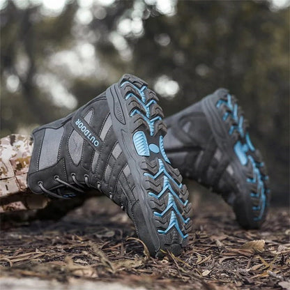 Men's Lightweight  Breathable Durable Anti-slip Hiking Boots Combat Army Boots Work Boots