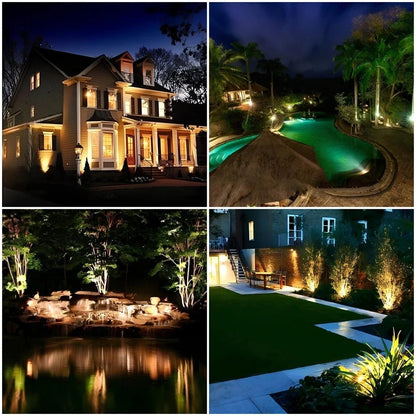 Solar Powered Landscape Spotlight