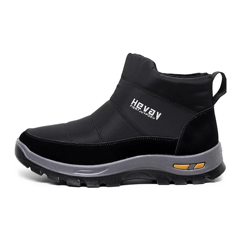 (Limited Time 49% Discount Event) Men's Orthopedic Arch Support Wide Toe Snow Boots Comfortable Waterproof Non-slip Warm Work Shoes