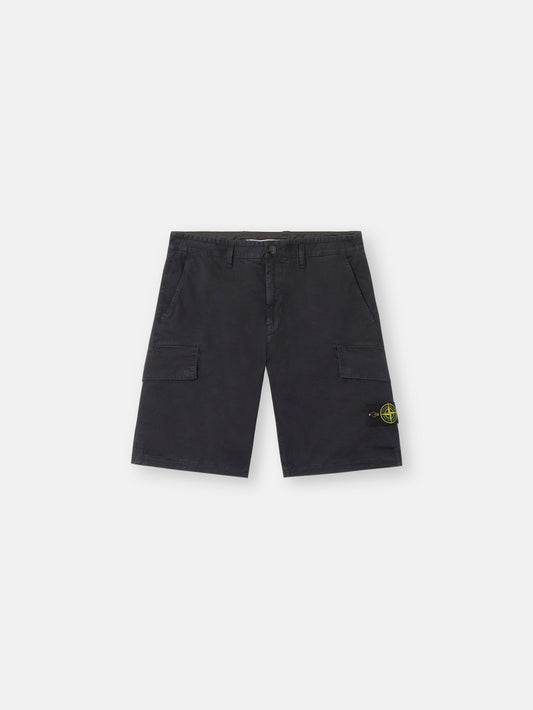 L100L12 STRETCH ORGANIC BROKEN TWILL COTTON 'OLD' EFFECT