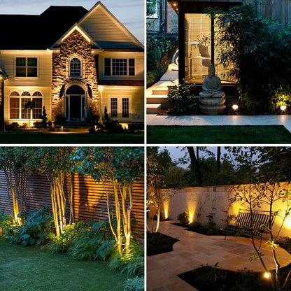 Solar Powered Landscape Spotlight